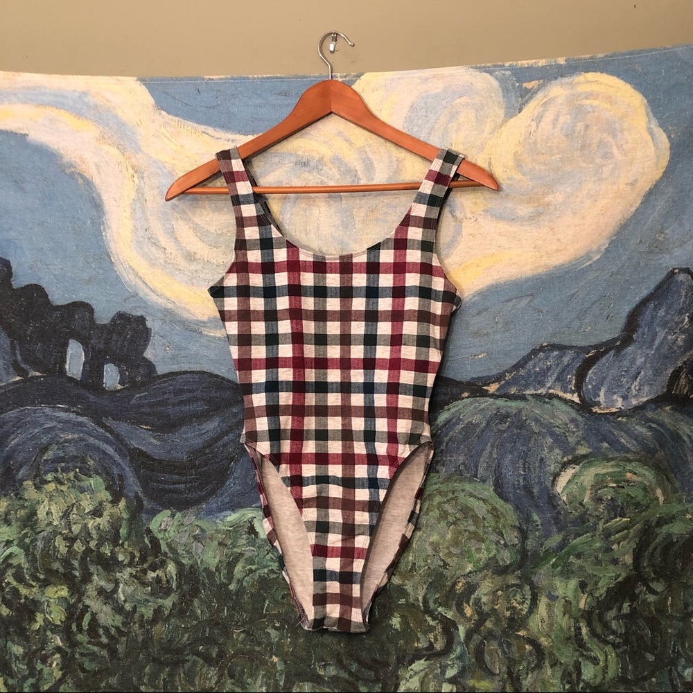 Vintage High Cut Bodysuit